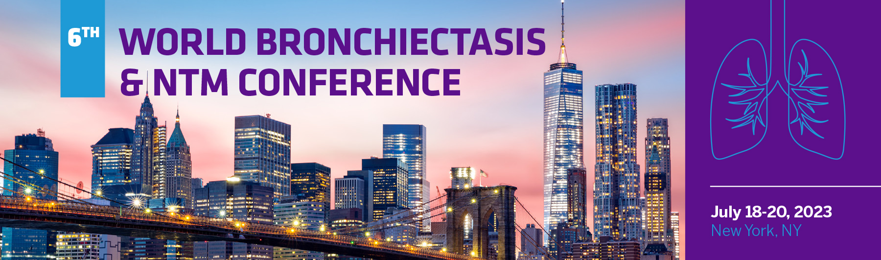 6th World Bronchiectasis & NTM Conference