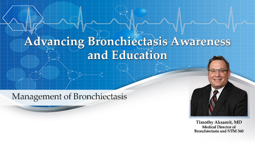 Management of Bronchiectasis