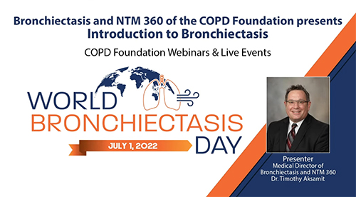 Introduction to Bronchiectasis Webinar