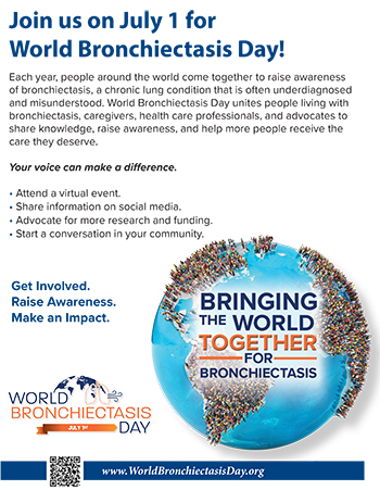 World Bronchiectasis Day Flyer